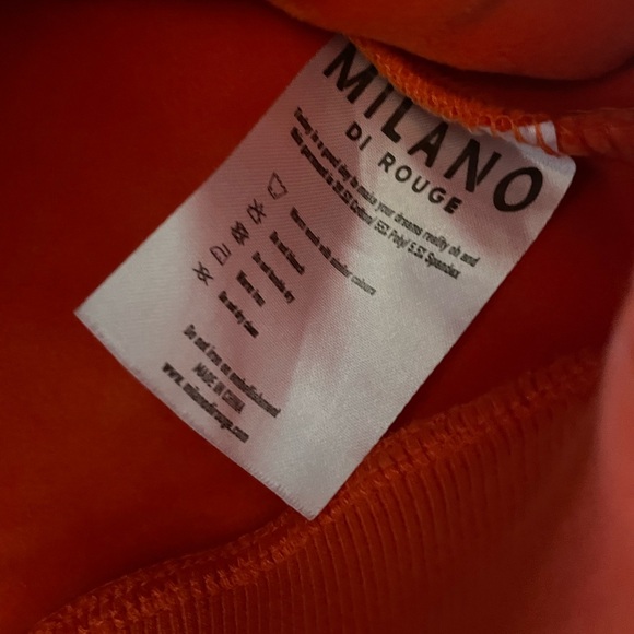 Milano Di Rouge Kids Hoodie-4 Unisex - Picture 3 of 4